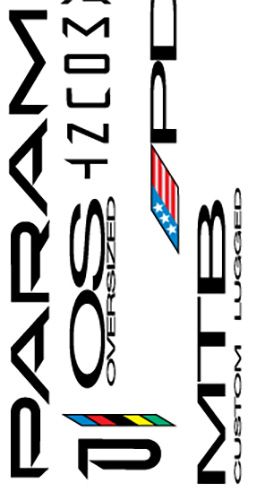 Paramount OS (1990-91) Clear Coatable Decal set