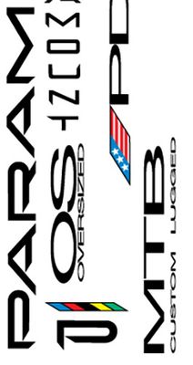 Paramount OS (1990-91) Clear Coatable Decal set