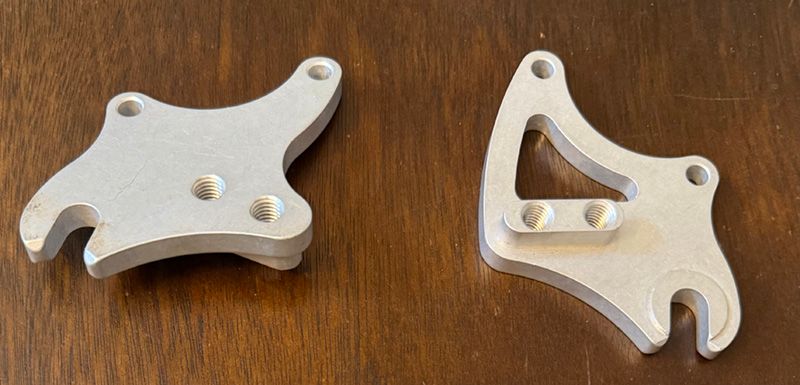 Paragon Machine Works DR4009 Slider 10mm axle Left ISO mount