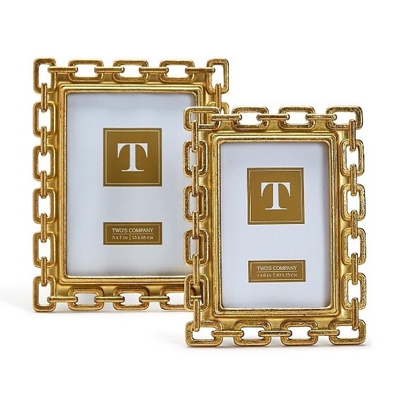 Gold Chain Frames, Size: 4X6