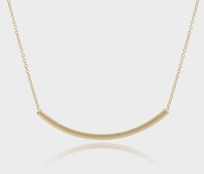 16&quot; Gold Bliss Bar Necklace