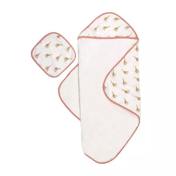 Giraffe Hooded Towel Set