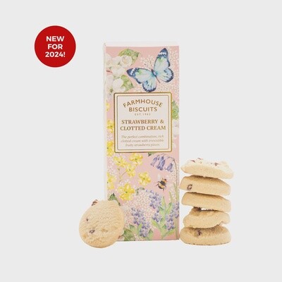 Strawberry &amp; Clotted Cream Farmhouse Biscuits