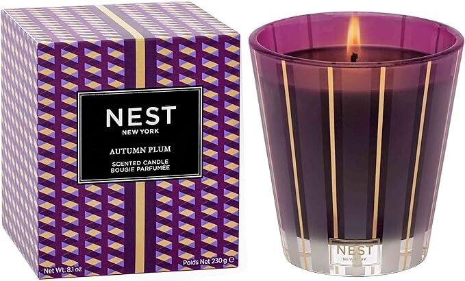 Autumn Plum Classic Candle