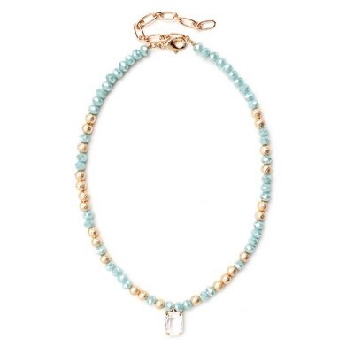 Brett Necklace-Mint
