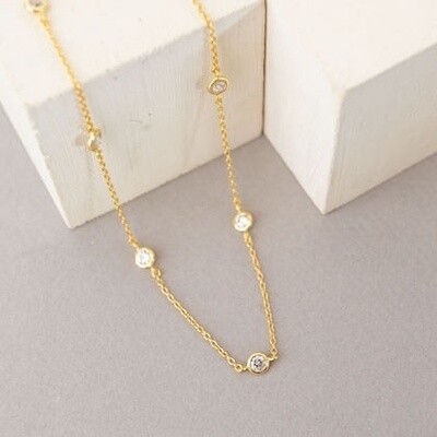 Bloom Necklace-Gold