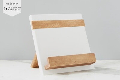 White Mod iPad/Cookbook Holder