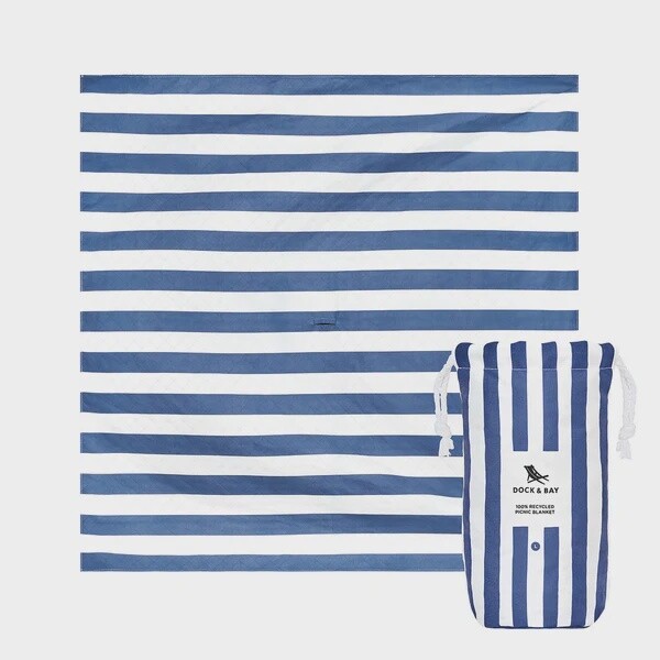 Whitsunday Blue Picnic Blanket