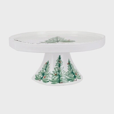 Lastra Holiday Large Cake Stand-Parrott