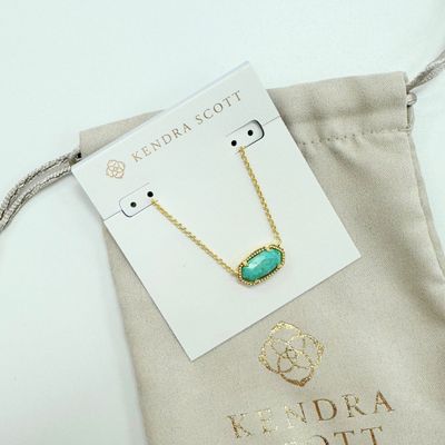 Elisa Sea Green Necklace