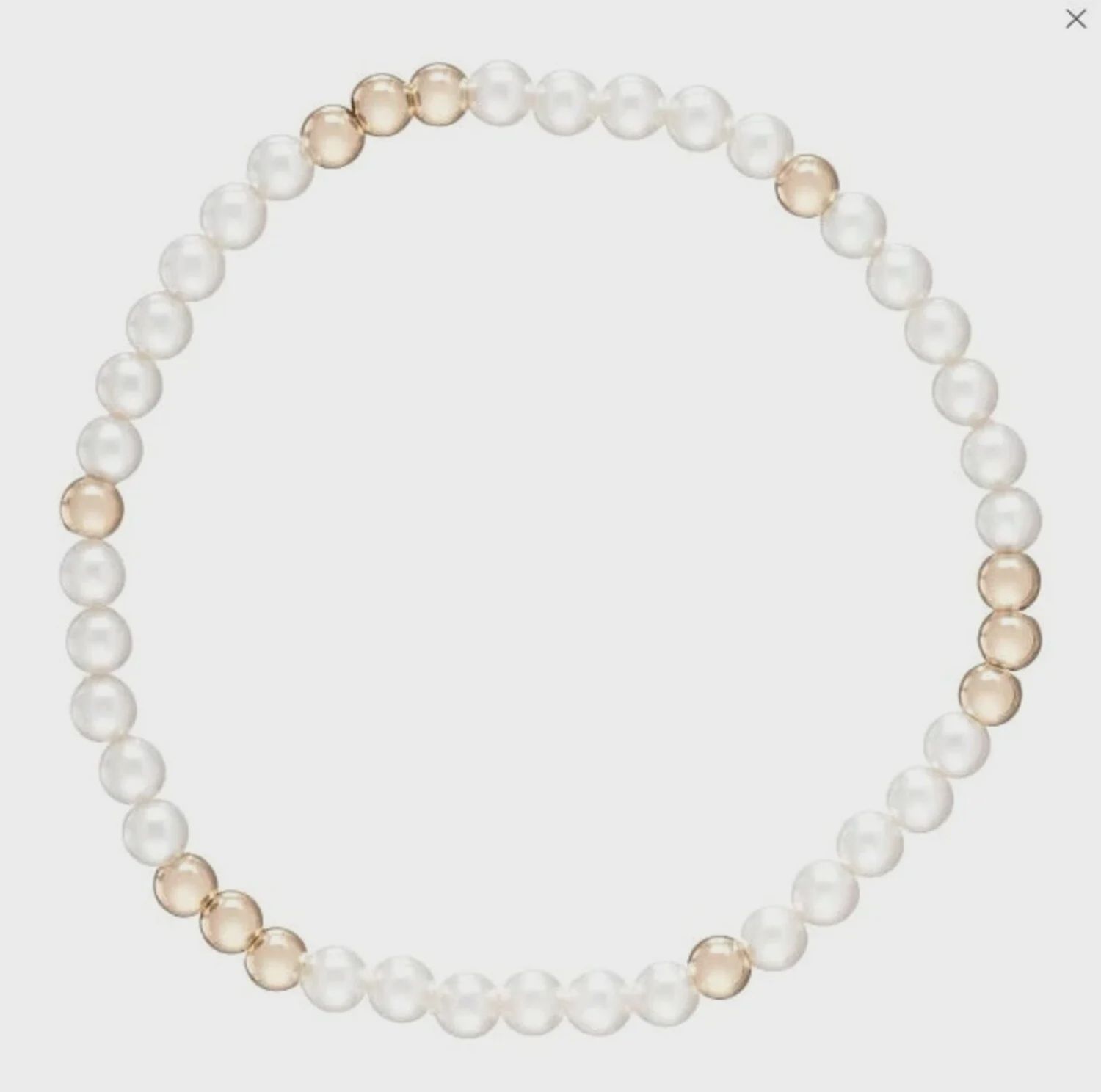 Worthy Pearl 3mm Bead Bracelet
