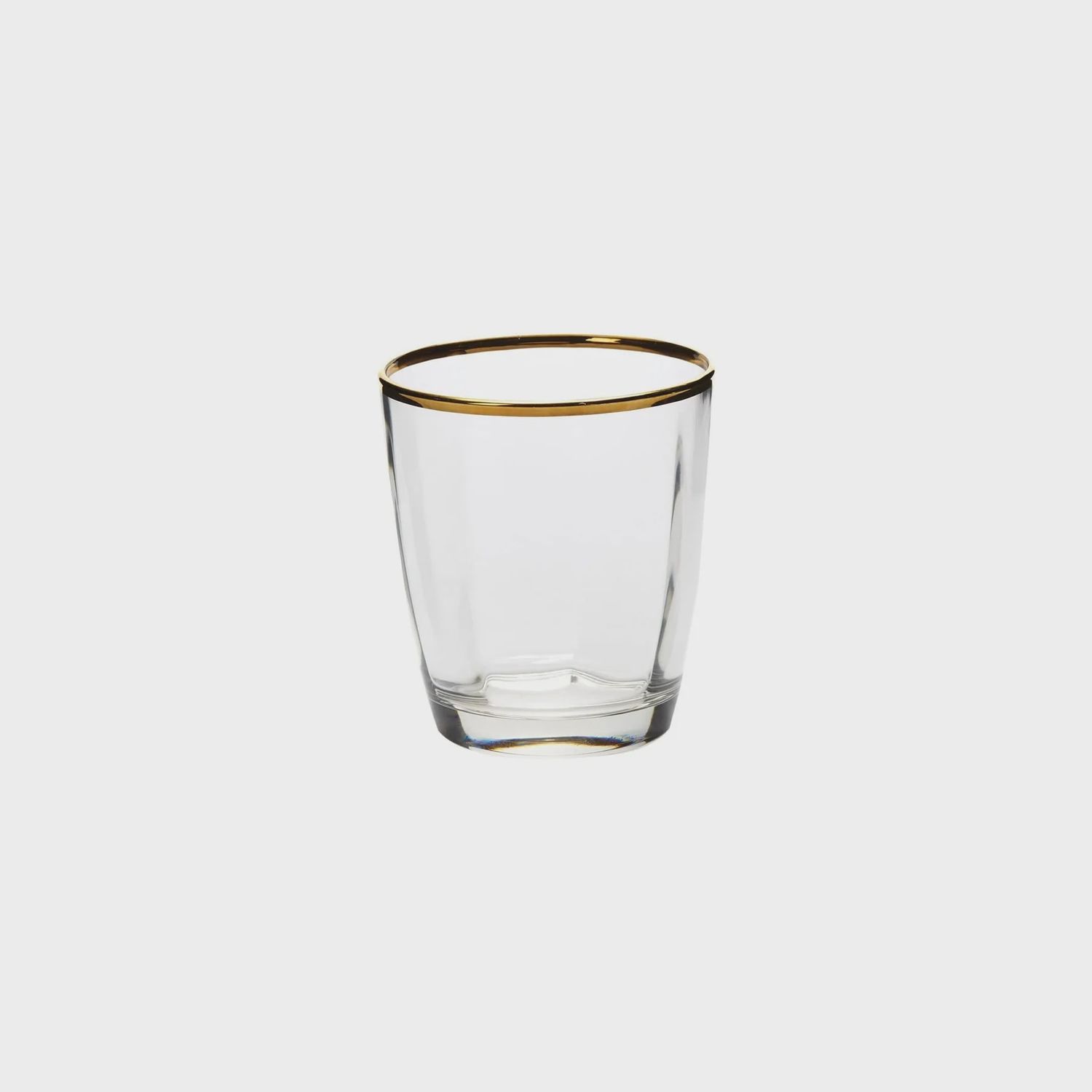 Optical Gold Double Old Fashion Glass-Neilson