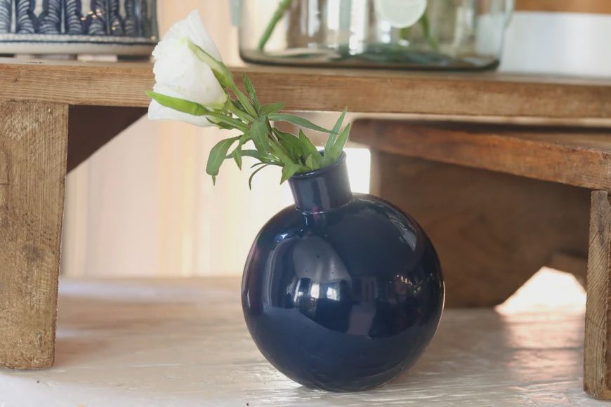 Sphere Vase/Navy