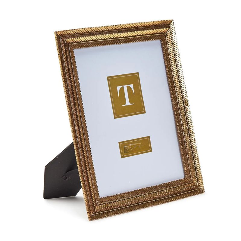 Gold Fern 4x6 Frame