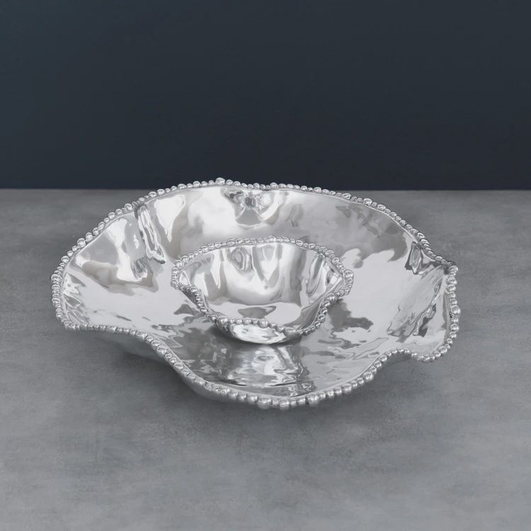 Organic Pearl Onyx Dip Bowl-Young