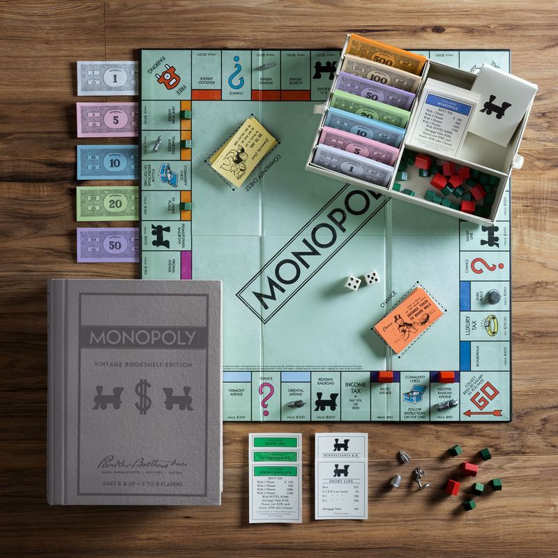 Monopoly Vintage Bookshelf Edition Game