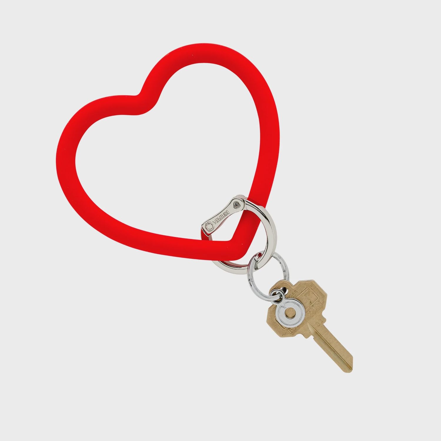 Cherry On Top Heart Keychain