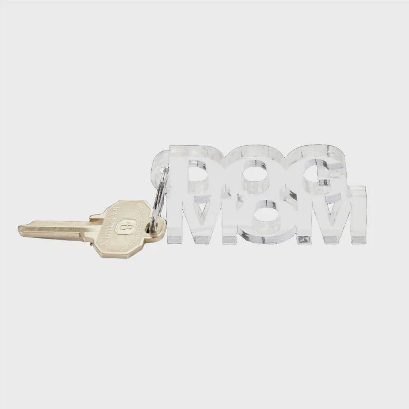 Dog Mom Keychain