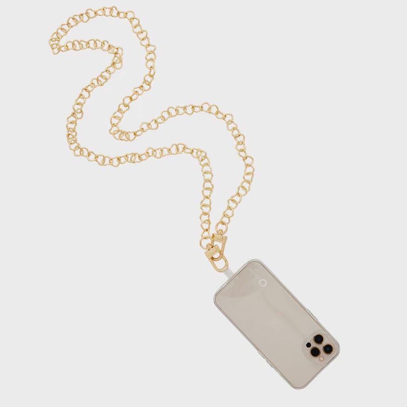 Gold Crossbody Phone Chain