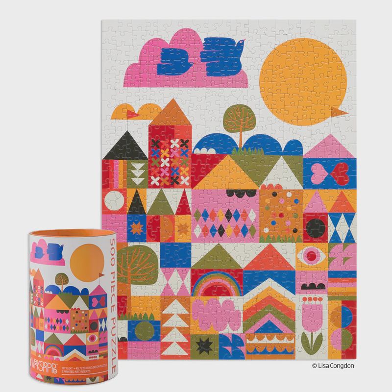 Happy Town 500 PC Puzzle