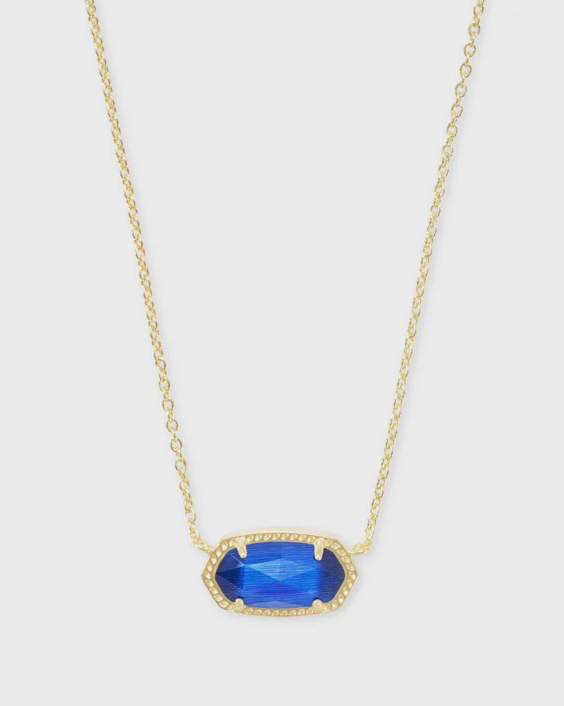 Elisa Necklace Cobalt Cats Eye