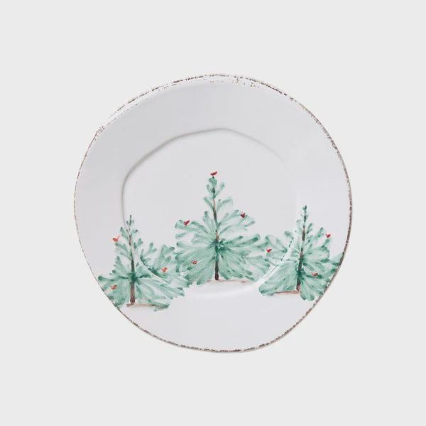 Lastra Holiday Salad Plate-Bryan