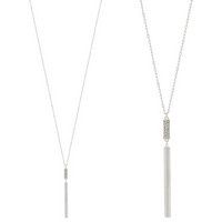 Clinton Silver Necklace