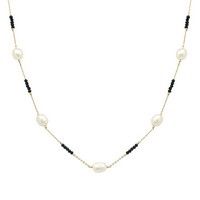 Damon Black Pearl Necklace
