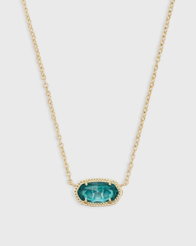 Elisa Necklace Gold London Blue