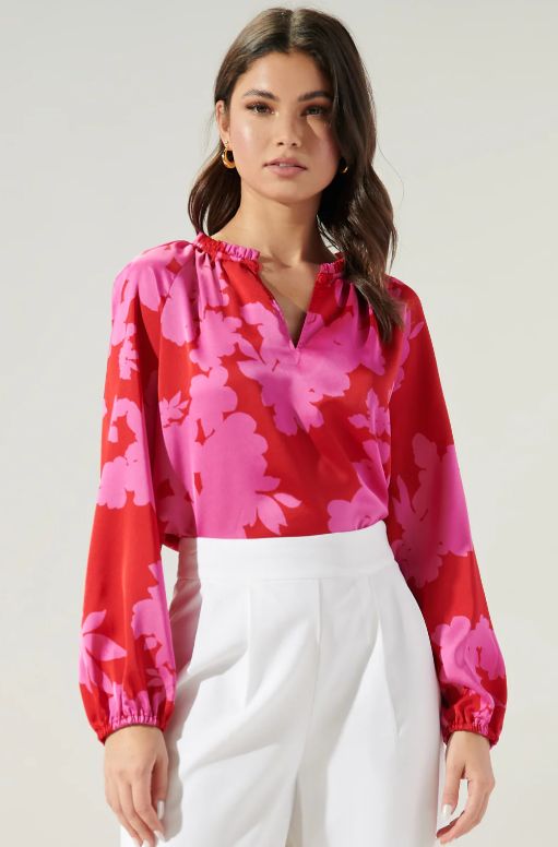 Burning Love Jovie Blouse