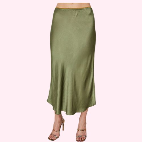 Silky Slip Skirt