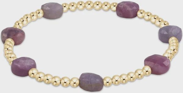 Ruby Admire 3mm Gold Bead Bracelet