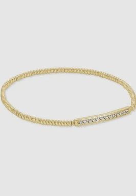 Addison Stretch Gold Bracelet