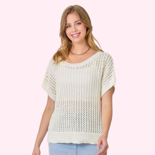 Crochet Slouchy Sweater