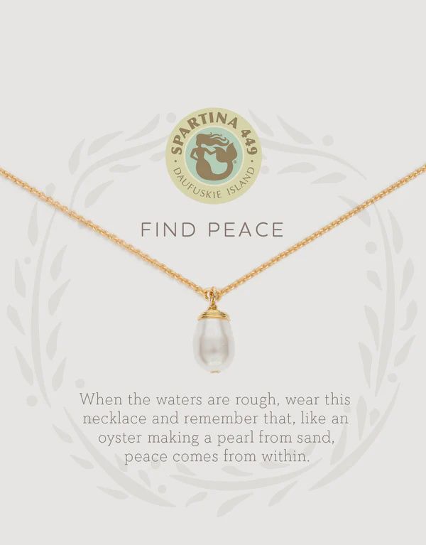 Find Peace Necklace 18&quot;