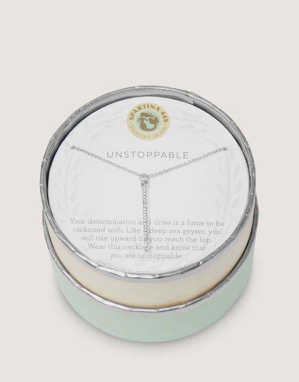 Unstoppable/Vertical Bar SLV Necklace