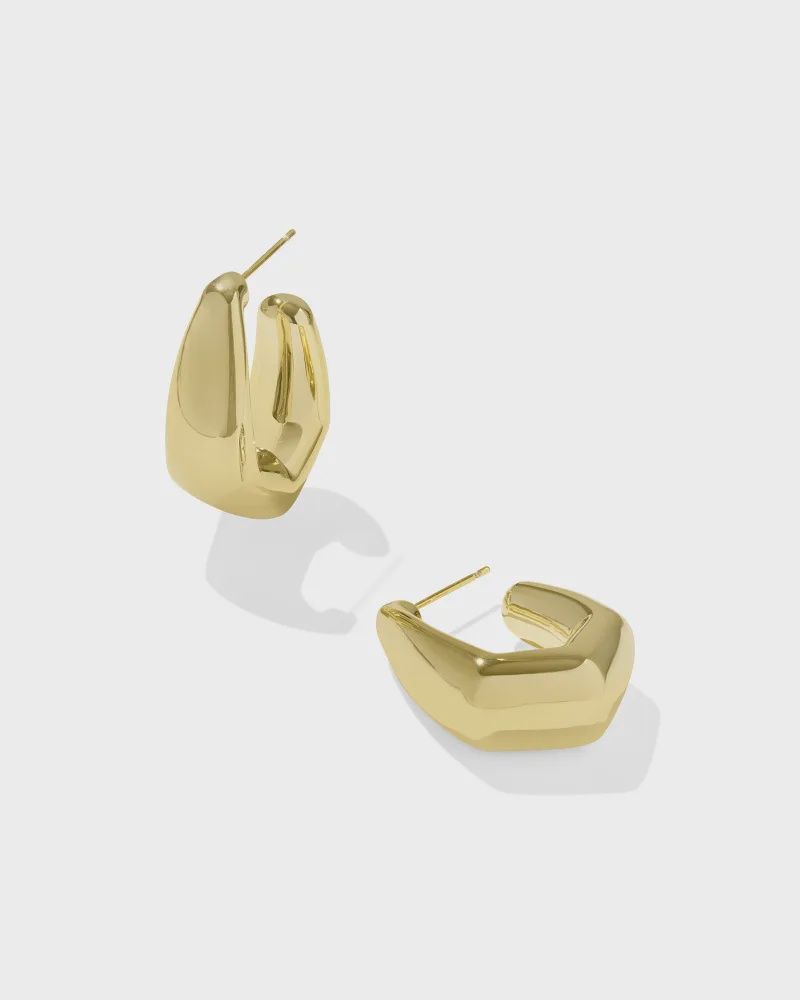 Kaia Small Hoop Earring-Gold