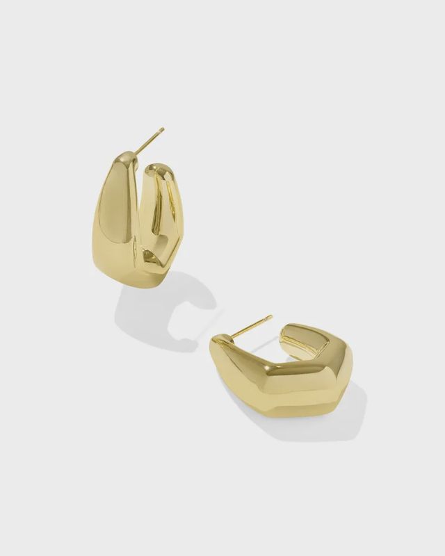 Kaia Small Hoop Earring-Gold