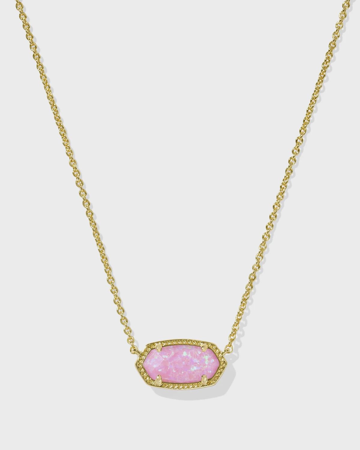 Elisa Necklace-Carnation Opal