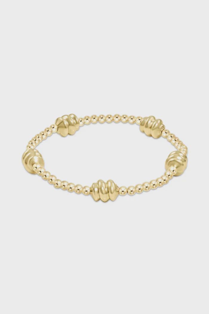 Admire Small Gold 2.5mm Bead Bracelet-Gold