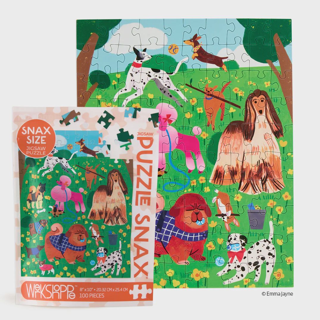 Puppy Park 100 PC Puzzle