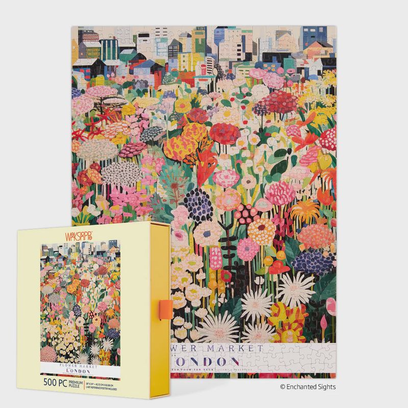 London Flower Market 500 PC Puzzle