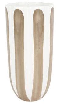 Viva Garden Tan Tulip Tall Cachepot-Sims