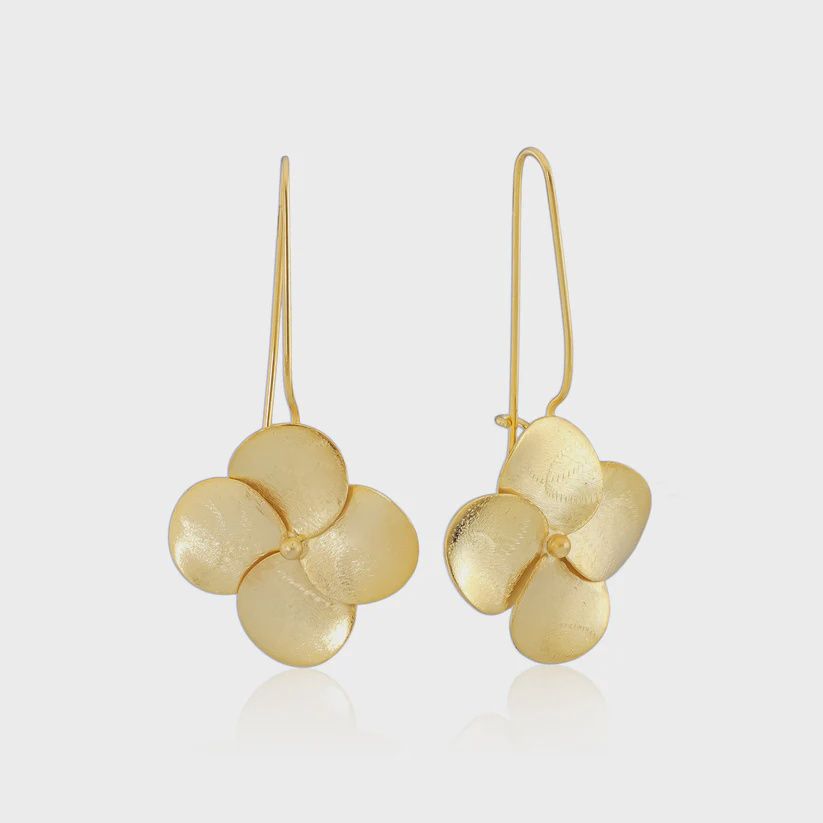 Flower Drop Earrings