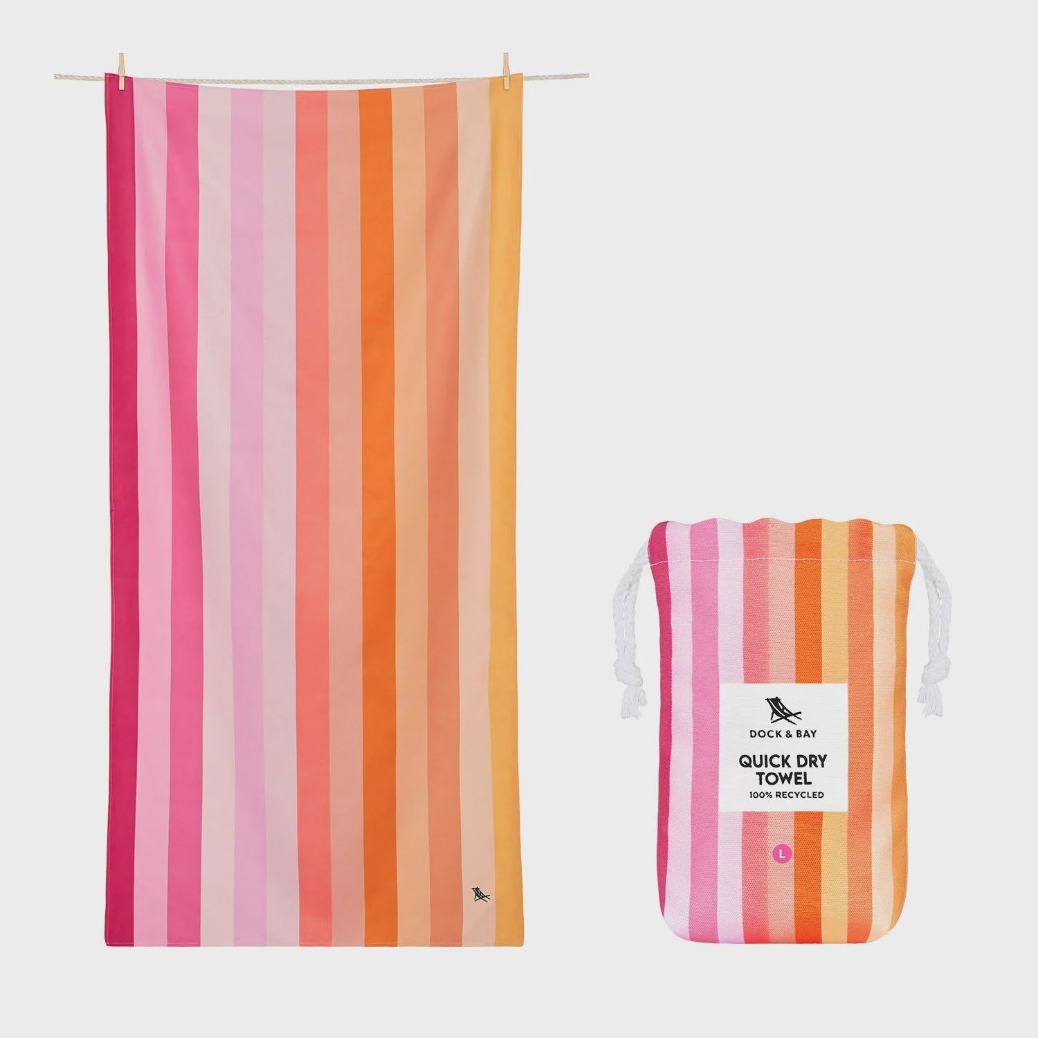 Miami Sorbet Quick Dry Towel