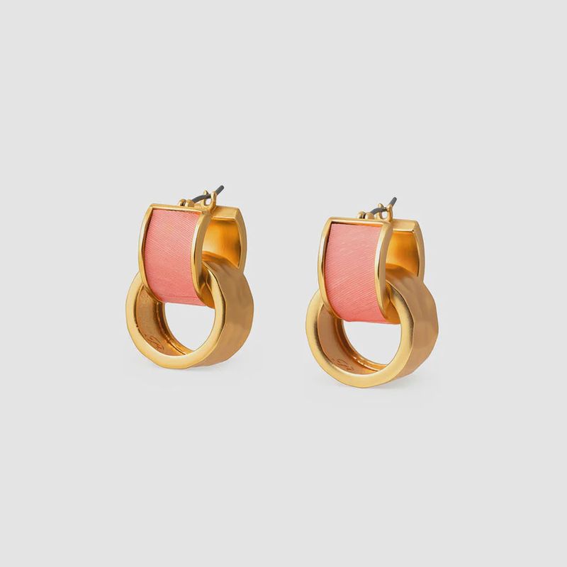 RUM CAY 2 PIECE HOOP GOLD