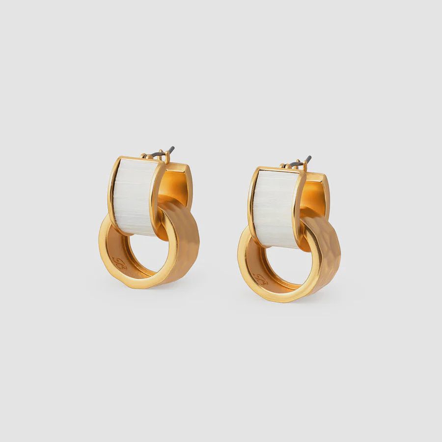 DUNMORE 2 PIECE HOOP GOLD