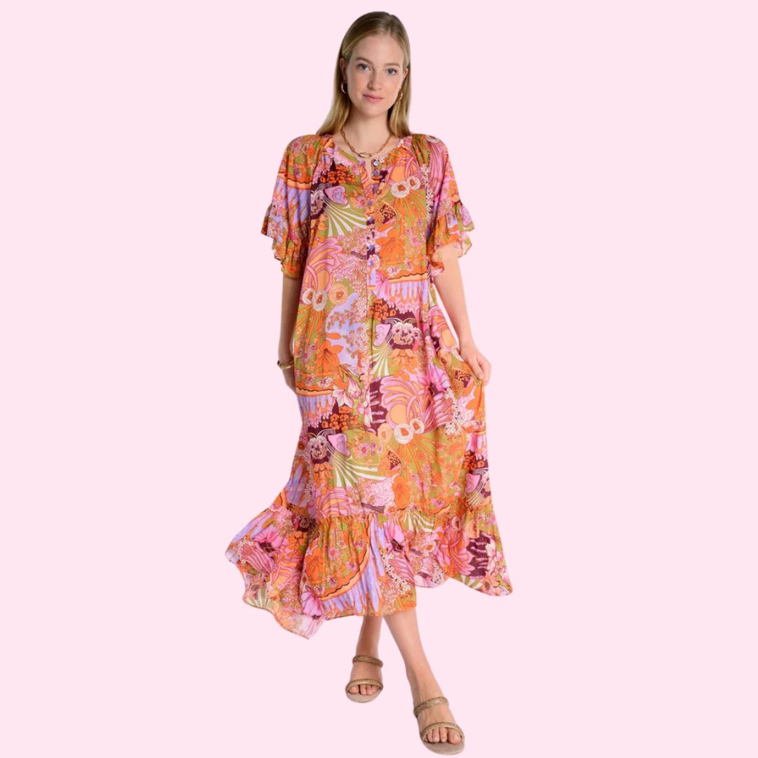 GO WITH THE FLOW DRESS