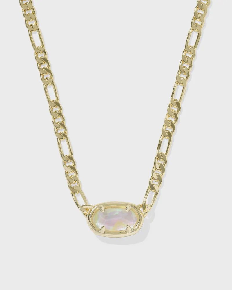 Elisa Figaro Pendant Necklace-Gold