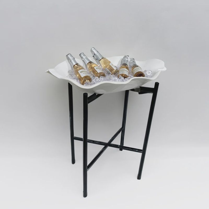 Vida Metal Stand for XL Oval Centerpiece-Pritchard